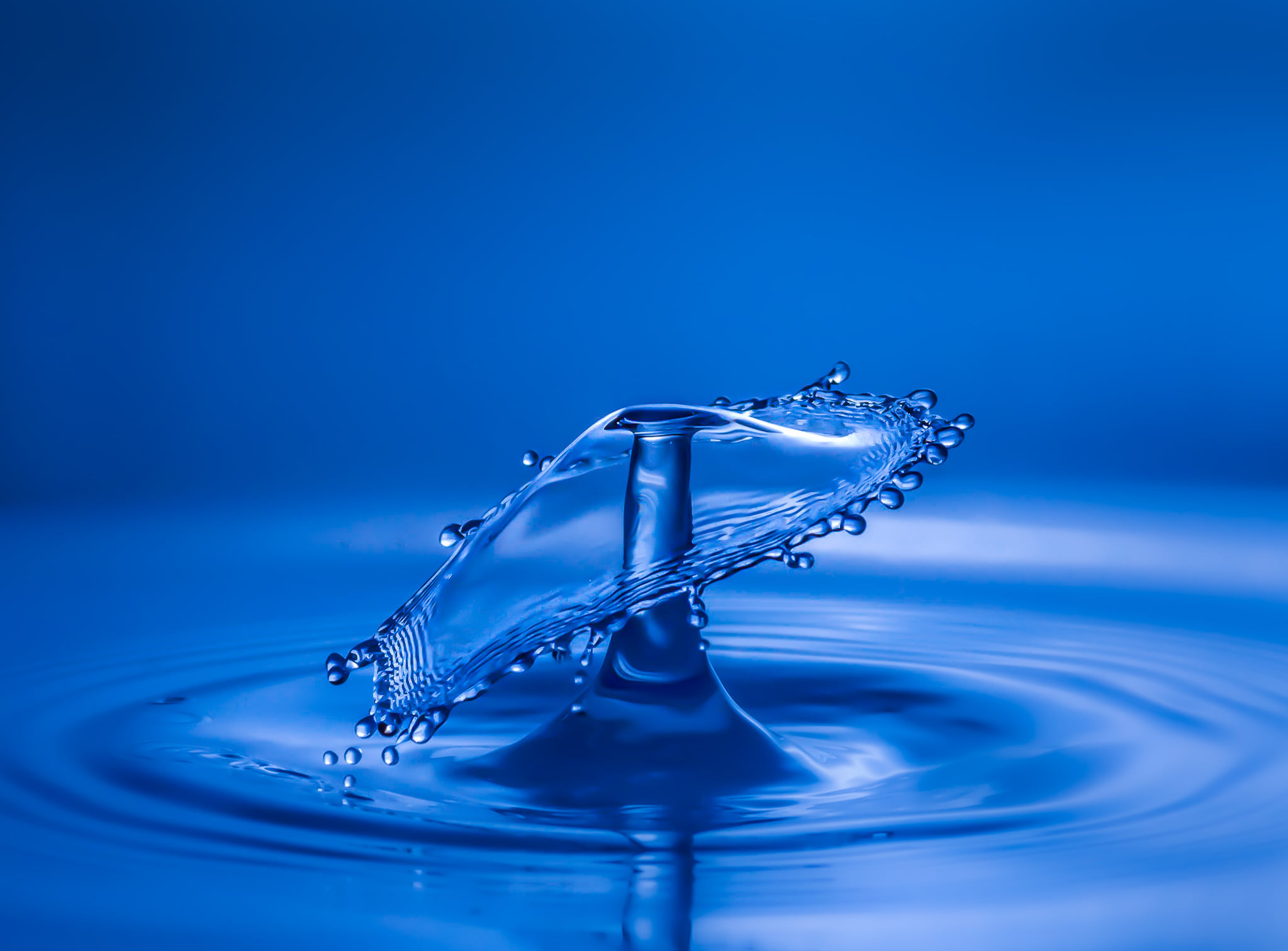 Blue Water Drop